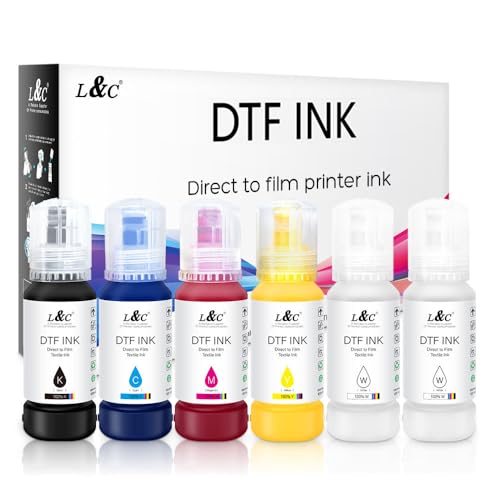Amazon.co.jp: L&C DTFインク 自動充填 600ML DTF トランスファー